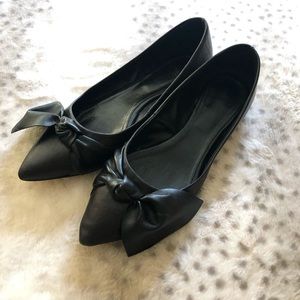 🖤 Italian leather flats